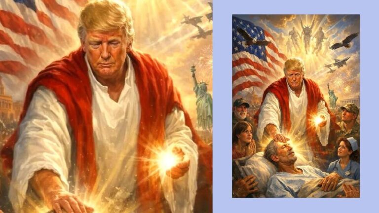 Trump si paragona a Gesù sui social: le reazioni della destra cristiana, poi lo cancella