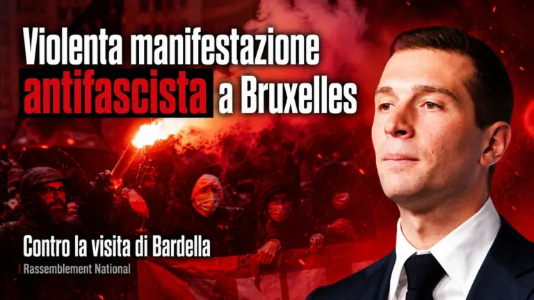 Bardella a Bruxelles tra scontri e proteste: perché la tappa belga è un test europeo sull’estrema destra