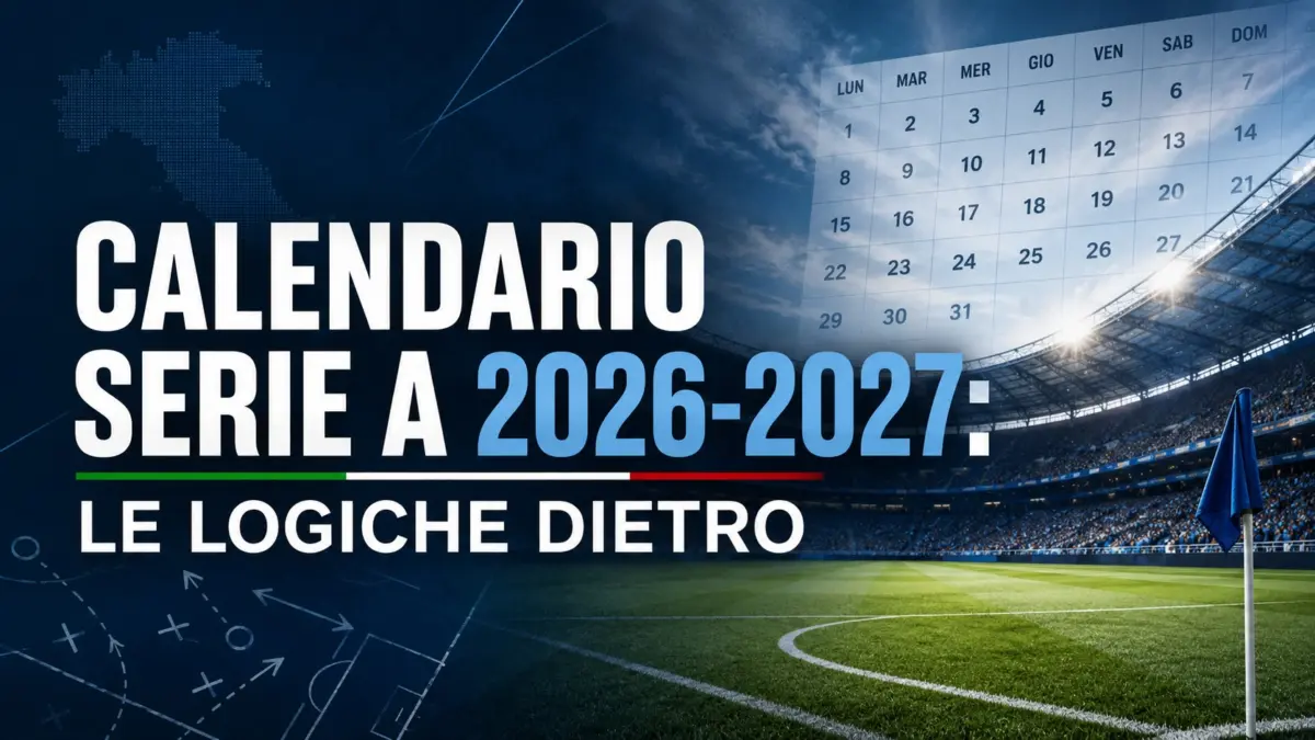 Calendario Serie A 2026-2027: chi viene premiato, chi ci rimette, le logiche dietro